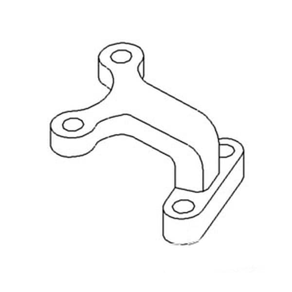 Aftermarket New Fits John Deere Tractor 520 530 620 630 720 730 Center Steering Arm F3176R - main